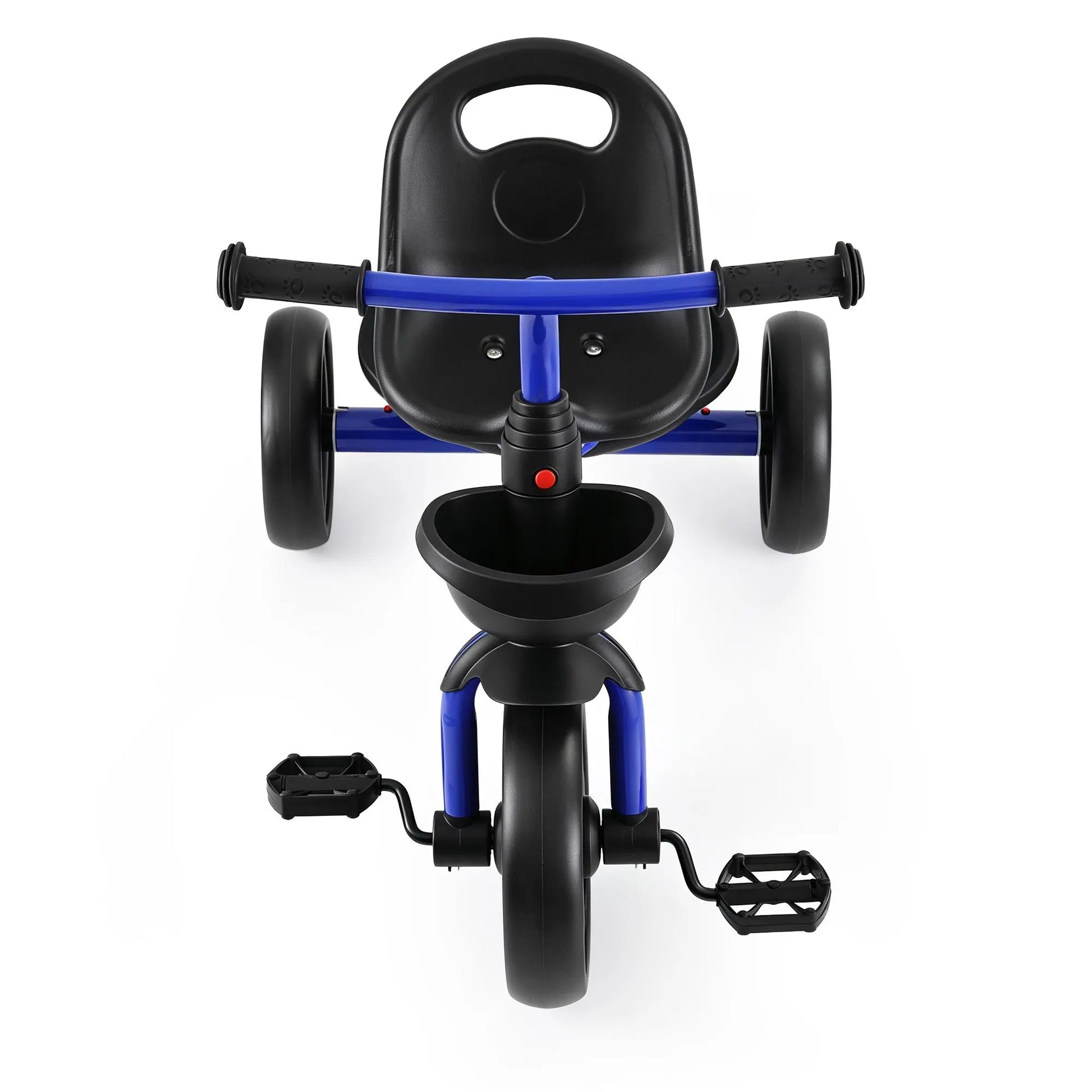 RIGO Tricycle Bike, Kids Bike with 3 wheels, basket Carbon Steel 68cm Blue - Image 3