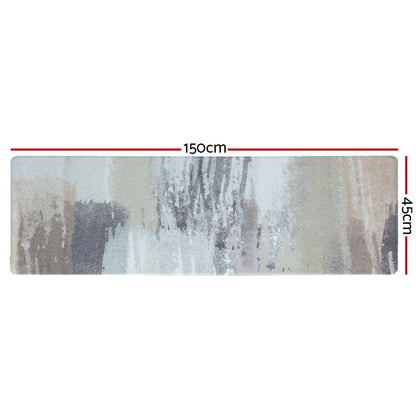 Artiss Kitchen Mat 45x150cm PVC Floor Rug Carpet Non-slip Lydia - Image 2