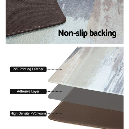 Artiss Kitchen Mat 45x75cm PVC Floor Rug Carpet Non-slip Lydia - Image 6