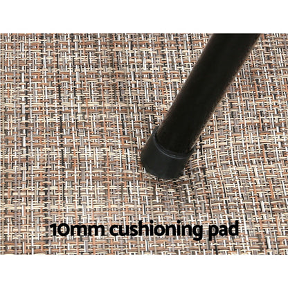 Artiss Kitchen Mat 45x150cm Textilene Floor Rug Carpet Non-slip - Image 5