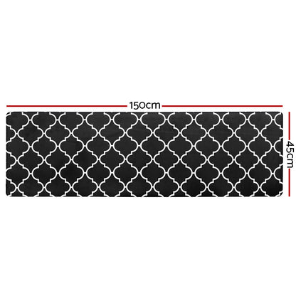 Artiss Kitchen Mat 45x150cm PVC Floor Rug Carpet Non-slip Gina - Image 2