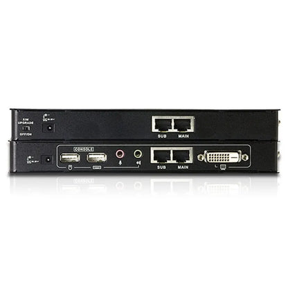 Aten USB Single Link DVI KVM Console Extender with Audio  RS232 - 1920x1200 - KVM Switch  Video - Image 2