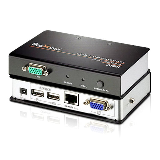 Aten KVM Extender Kit VGA/USB Cat 5 Extender w/ Local Access, 1920x1200@60Hz 30m, 1600x1200@60Hz...