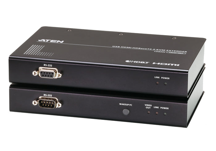 Aten 4K HDMI HDBaseT 2.0 KVM Extender with RS232 , Long Reach mode extends up to 1920 x 1080 @ 15...
