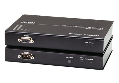 Aten 4K HDMI HDBaseT 2.0 KVM Extender with RS232 , Long Reach mode extends up to 1920 x 1080 @ 15...