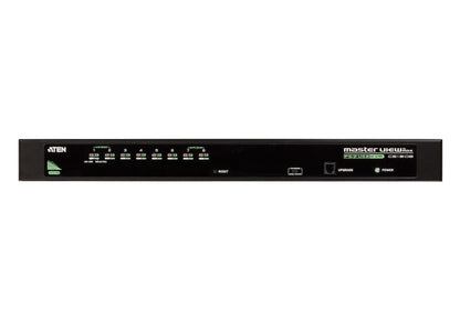 Aten Rackmount KVM Switch 8 Port VGA PS/2-USB, 1x Custom KVM Cable Included, Selection Via Front... - Image 3