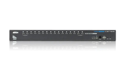 Aten Desktop KVM Switch 16 Port Single Display HDMI w/ audio, 2x Custom KVM Cables Included Only... - Image 3
