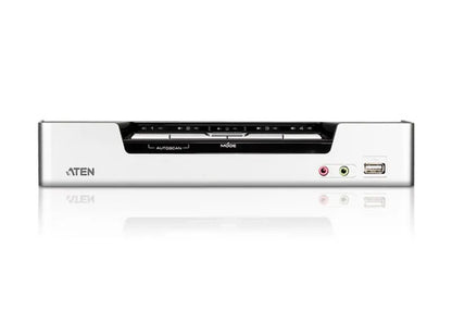 Aten Desktop KVMP Switch 4 Port Single Display HDMI w/ Dolby HD audio, 4x Custom KVM Cables Inclu... - Image 3