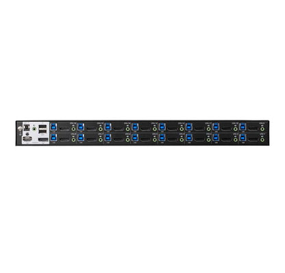 Aten CS19216, 16- Port USB3.0 4K DisplayPort KVM Switch, Superior video quality, Cascadable to tw... - Image 2