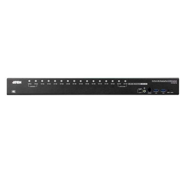 Aten CS19216, 16- Port USB3.0 4K DisplayPort KVM Switch, Superior video quality, Cascadable to tw... - Image 3