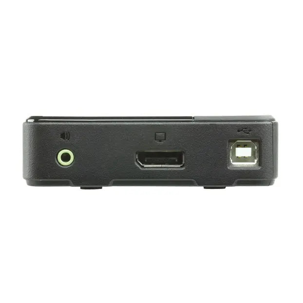 Aten Slim KVM Switch 2 Port Single Display DisplayPort w/ audio, Cables Included, Remote Port Sel... - Image 3