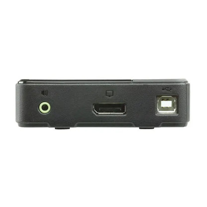 Aten Slim KVM Switch 2 Port Single Display DisplayPort w/ audio, Cables Included, Remote Port Sel... - Image 3