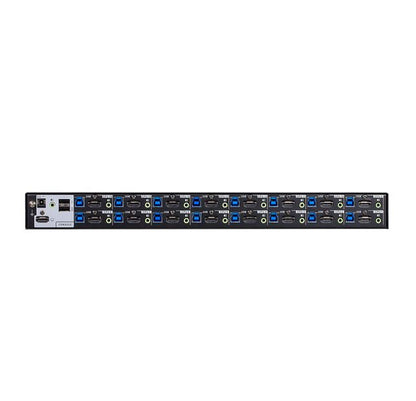 Aten 16-Port USB 3.0 4K HDMI KVM Switch, Port Selection: OSD, Hotkey, Pushbutton, RS-232 Commands... - Image 2