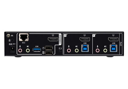 Aten 2-Port USB 3.0 8K DisplayPort KVMP™ Switch, Up to 7680 × 4320 @ 60 Hz, 5120 × 2880 @ 60 Hz,... - Image 2