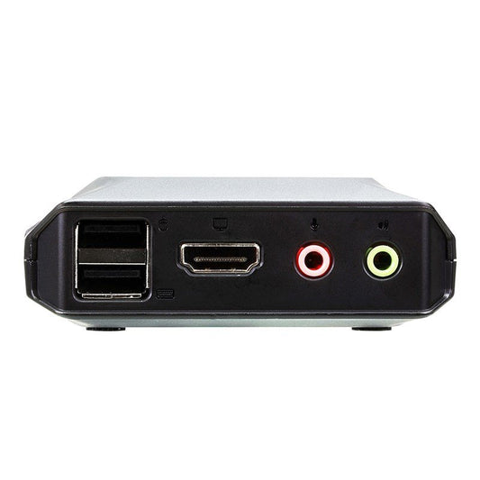 Aten 2 Port USB 4K @60Hz HDMI Cable KVM Switch with Remote Port Selector - KVM Switch  Video - Image 2
