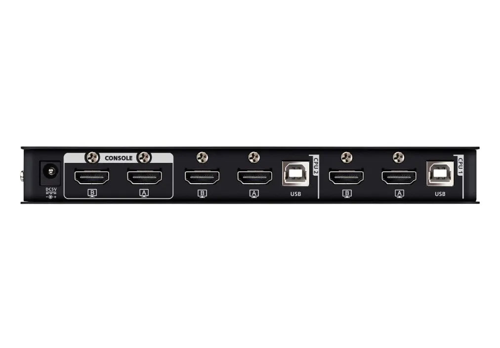 Aten Desktop 2-Port USB 4K HDMI Dual-Display KVMP™ Switch, up to 4096 x 2160 @ 60 Hz, Video DynaS... - Image 2