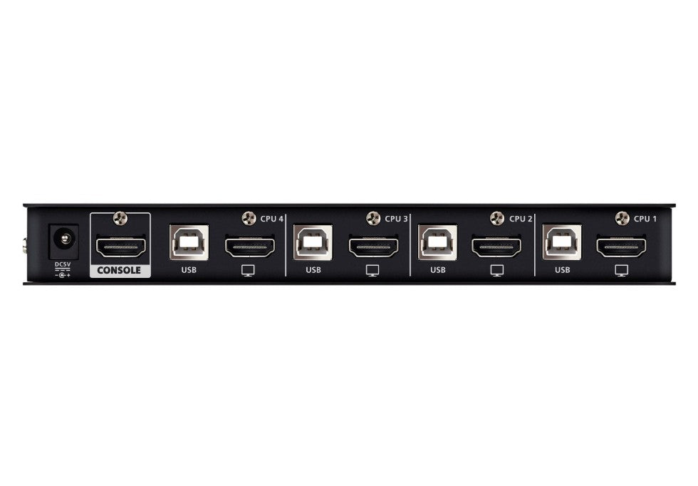 Aten 4-Port USB 4K HDMI KVMP™ Switch (Cables included) - KVM Switch  Video - Image 2