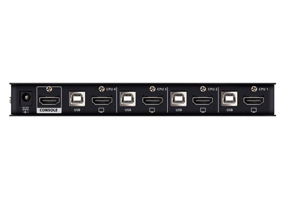 Aten 4-Port USB 4K HDMI KVMP™ Switch (Cables included) - KVM Switch  Video - Image 2