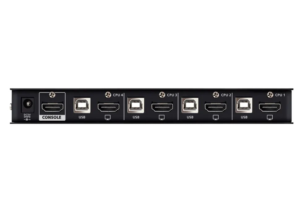 Aten 4-Port USB 4K HDMI KVMP™ Switch (Cables included) - KVM Switch  Video - Image 2