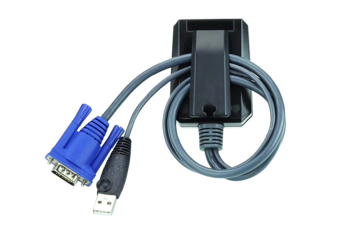 Aten Laptop USB KVM Console Crash Cart Adapter IT Kit - KVM Switch  Video - Image 4