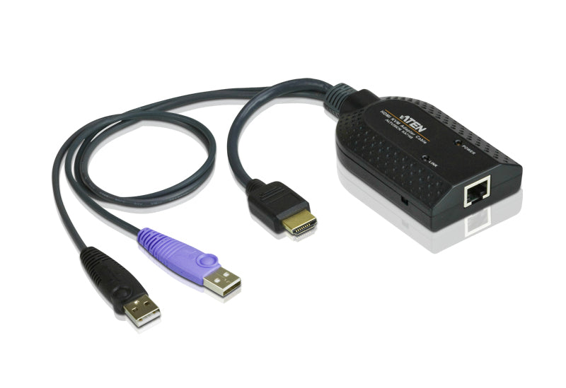 Aten HDMI USB KVM Adapter Cable with Virtual Media  Smart Card Reader Support for KN/KM/KH series...