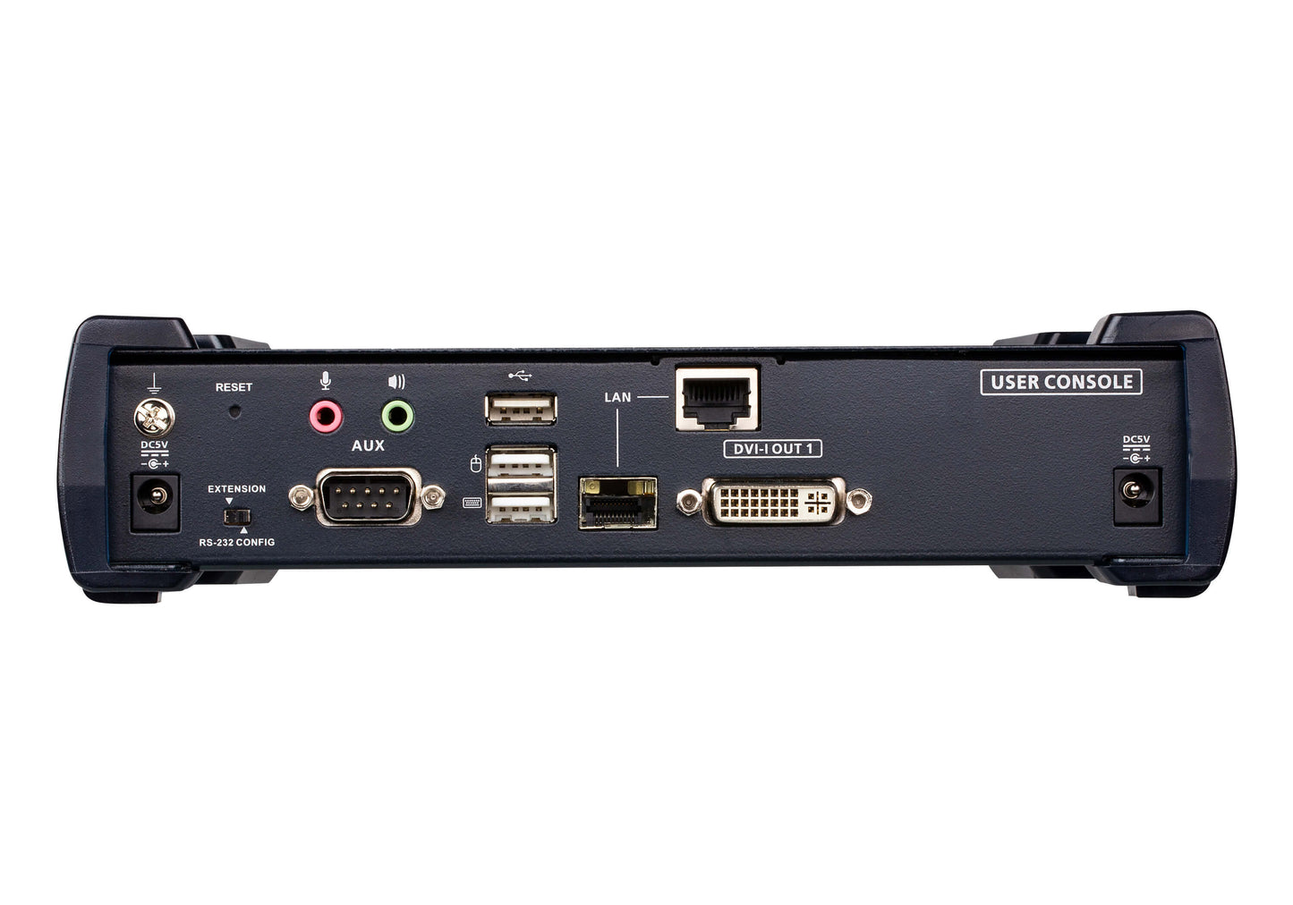 Aten DVI Single Display KVM over IP Receiver with SFP Fibre Optic network Connection - KVM Switch... - Image 2