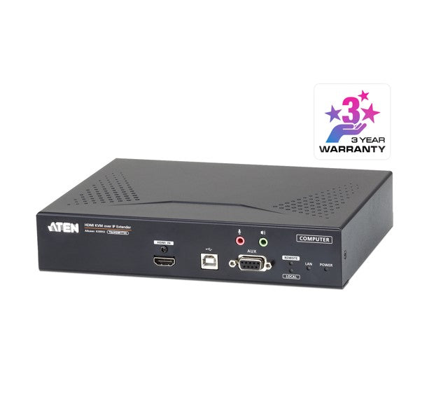 Aten 4K HDMI Single Display KVM over IP Transmitter - KVM Switch  Video