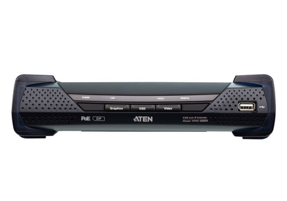 Aten 4K DP Single Display KVM over IP Receiver with Power over Ethernet, power adapter not includ... - Image 2