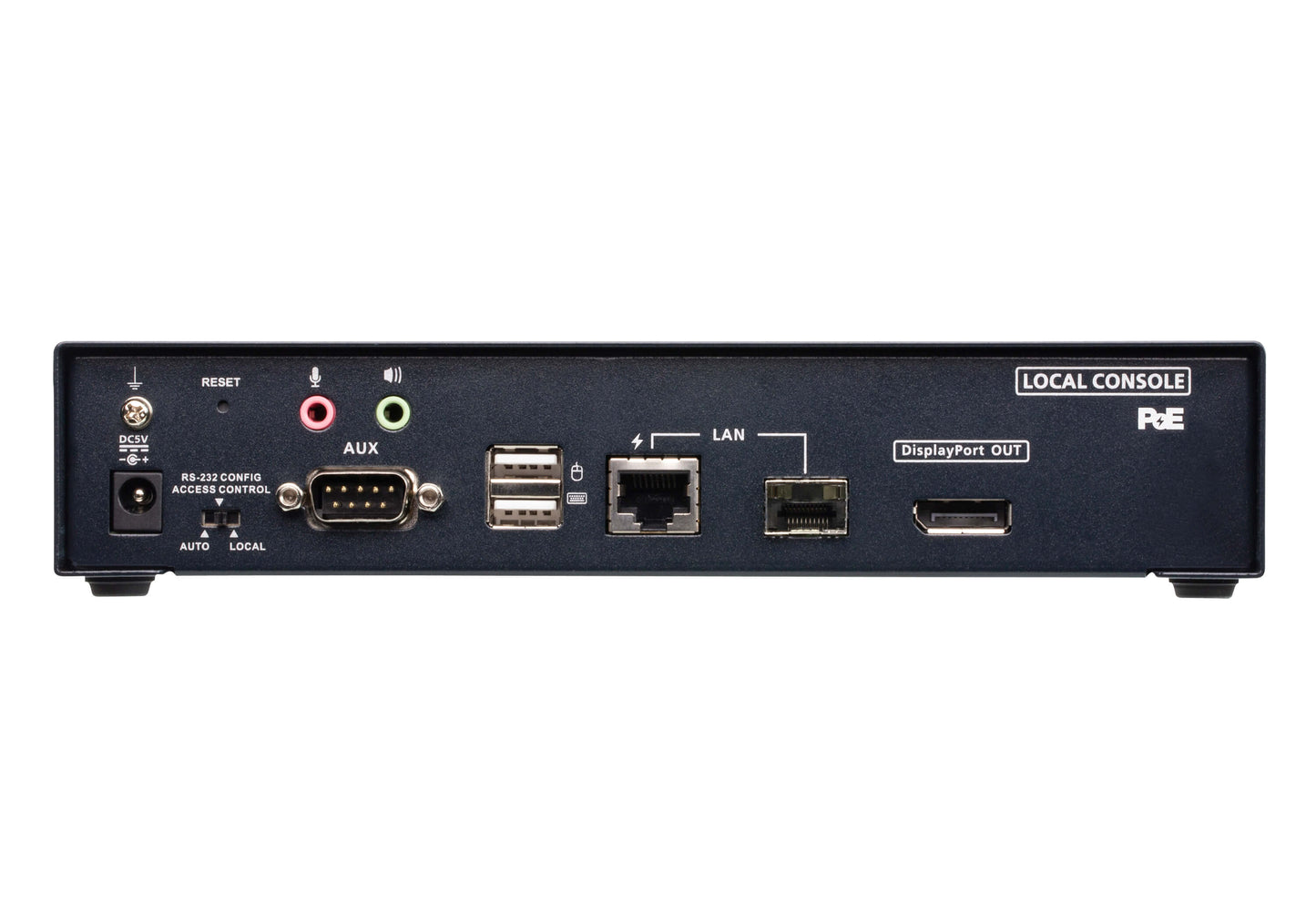 Aten 4K DP Single Display KVM over IP Transmitter with Power over Ethernet, power adapter not inc... - Image 2