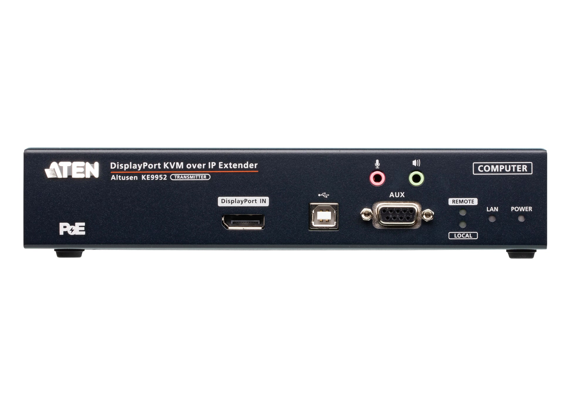 Aten 4K DP Single Display KVM over IP Transmitter with Power over Ethernet, power adapter not inc... - Image 3