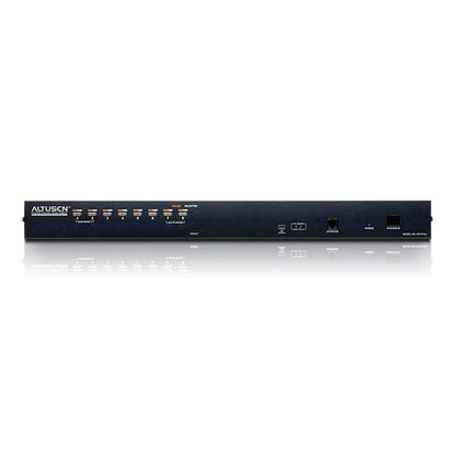 Aten 8 Port Cat 5 High-Density KVM Over the NET - KVM Switch  Video - Image 2