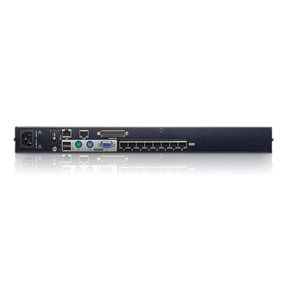 Aten 8 Port Cat 5 High-Density KVM Over the NET - KVM Switch  Video - Image 3