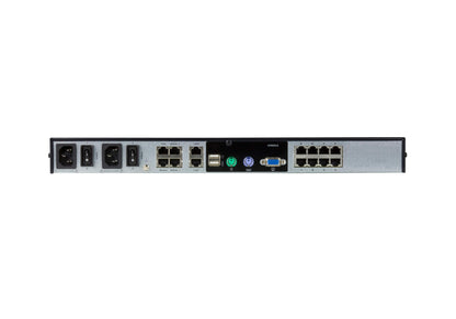 Aten 8 Port KVM Over IP, 1 local/1 remote user access. Support 1920x1200 - KVM Switch  Video - Image 2