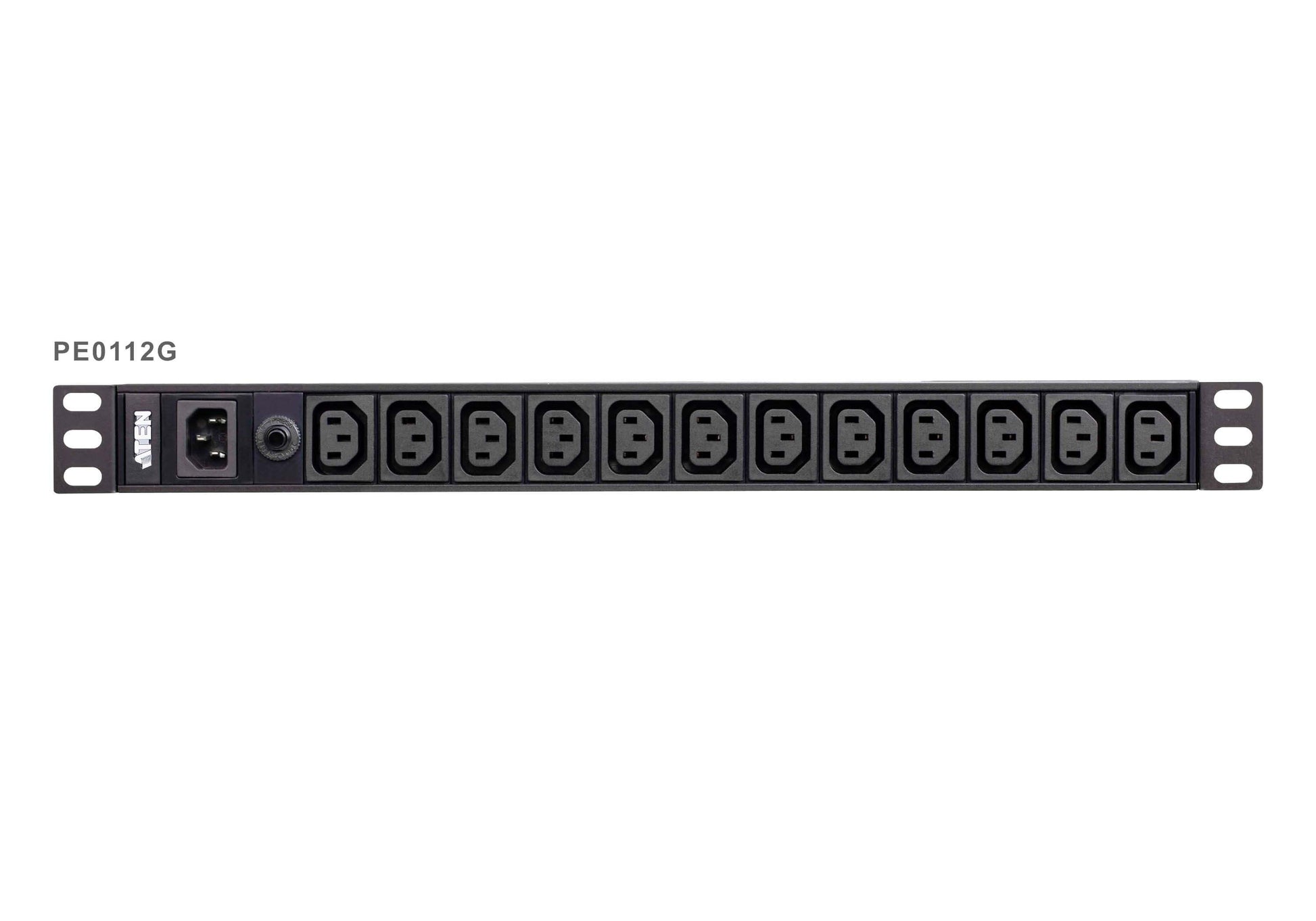 Aten 12-Port 10A Power Distribution Unit - Basic PDU, 1U Rackmount Design 12x C13 AC Outputs, Ove...