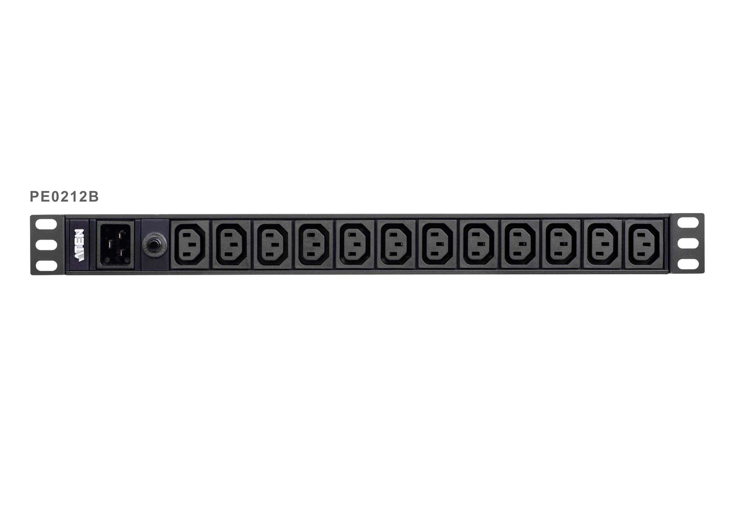 Aten 12-Port 15A Power Distriubiton Unit - Basic PDU, 1U Rackmount Design 12x C13, Overload prote...