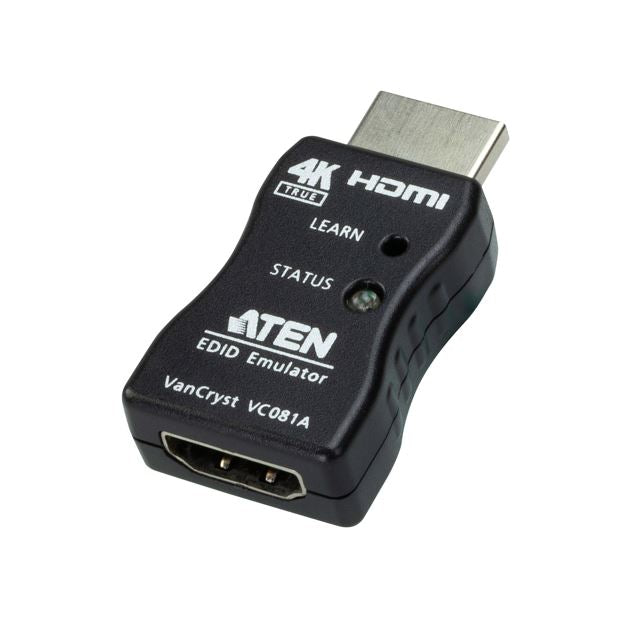 Aten VC081A True 4K HDMI EDID Emulator Adapter, Superior video quality up to 3840 x 2160 @ 60Hz (...