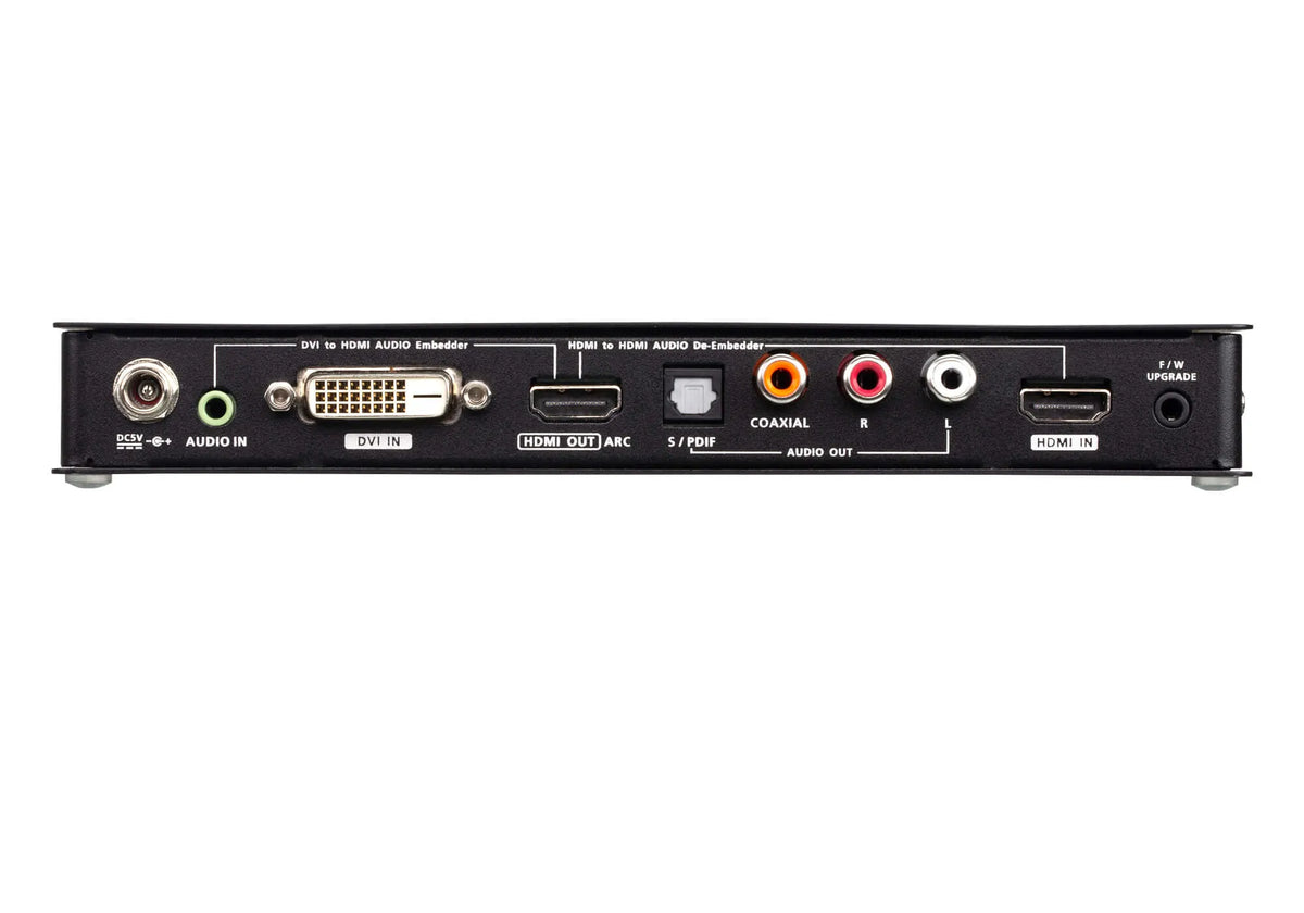 Aten 4K HDMI/DVI to HDMI Converter with Audio De-Embedder, supports ARC and DVI + Audio In to HDM... - Image 2