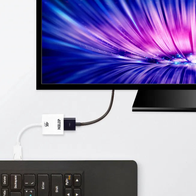 Aten VanCryst VC986B DisplayPort to True 4K HDMI Active Adapter. Supports Audio and AMD Eyefinity... - Image 2