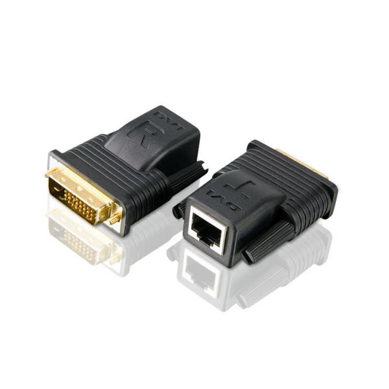 Aten Video Extender DVI via Cat 5, Up to 1080P@15m  1080i@20m, Non-Powered, Supports Hot-Plugging...