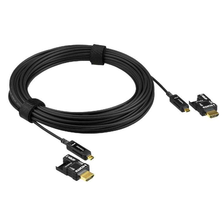 Aten True 4K 15m HDMI 2.0 Hybrid Active Optical Cable - KVM Switch  Video - Image 3