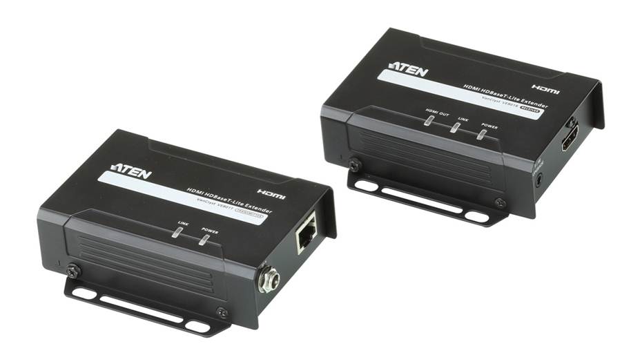 Aten HDMI HDBaseT-Lite Extender, supports 1080p @ 70m and 4096 x 2160 @ 30 HZ (4:4:4) @ 40m over...