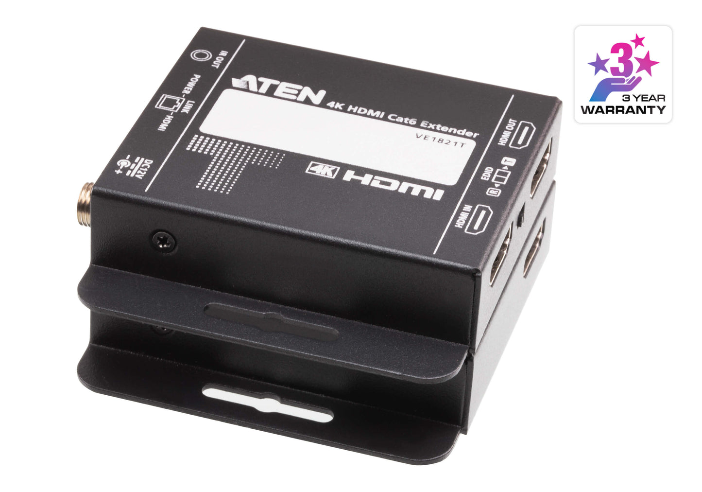 Aten 4K HDMI Cat6 Extender Kit with Power-Over-Cable Technology - KVM Switch  Video