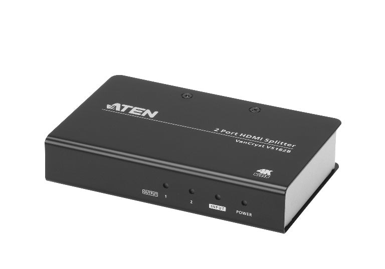 Aten Video Splitter 2 Port HDMI True 4K Splitter, HDCP 2.2. Support HDR. Up to 4096 x 2160 / 3840...