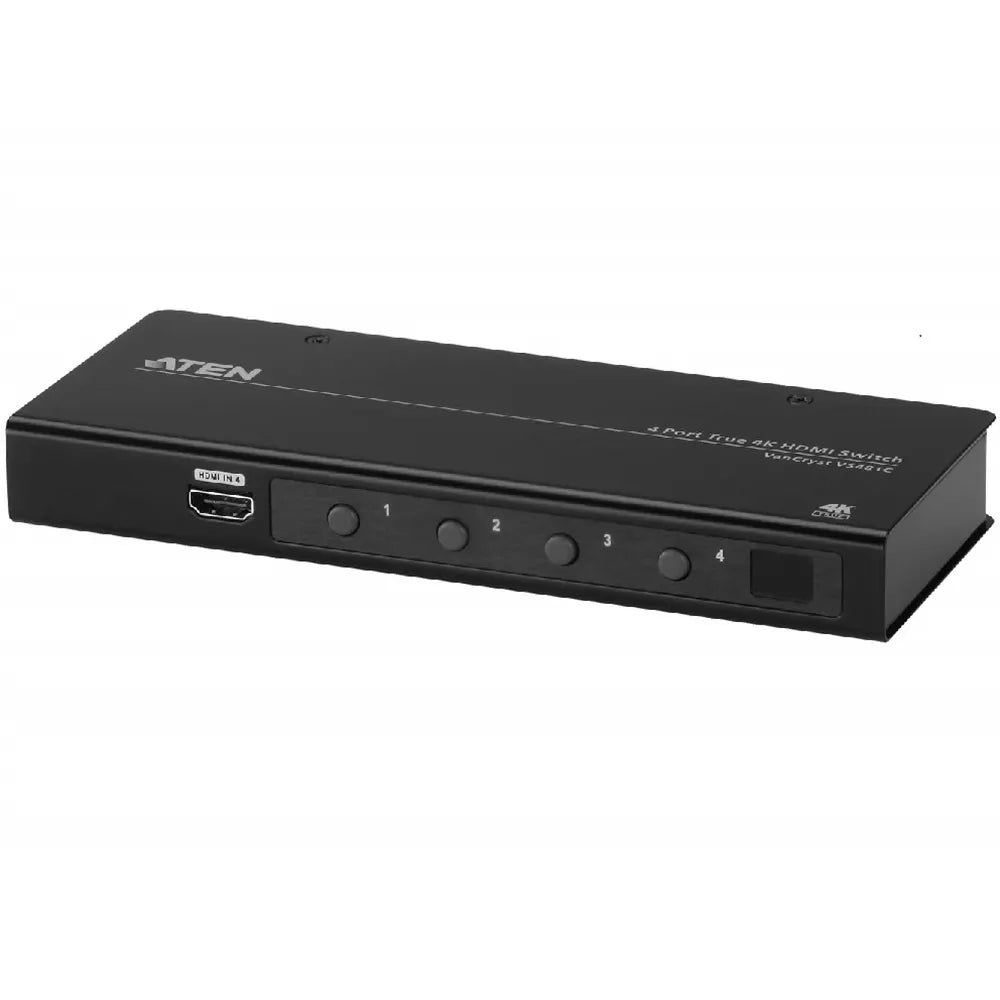 Aten 4-Port True 4K HDMI Switch - KVM Switch  Video