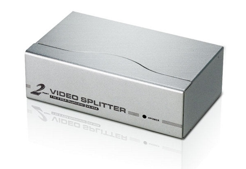 Aten Video Splitter 2 Port VGA Splitter 350Mhz, 1920x1440@60Hz, Cascadable to 3 levels (Up to 8 O...