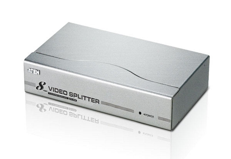 Aten Video Splitter 8 Port VGA Splitter 350Mhz, 1920x1440@60Hz, Cascadable to 3 levels (Up to 512...