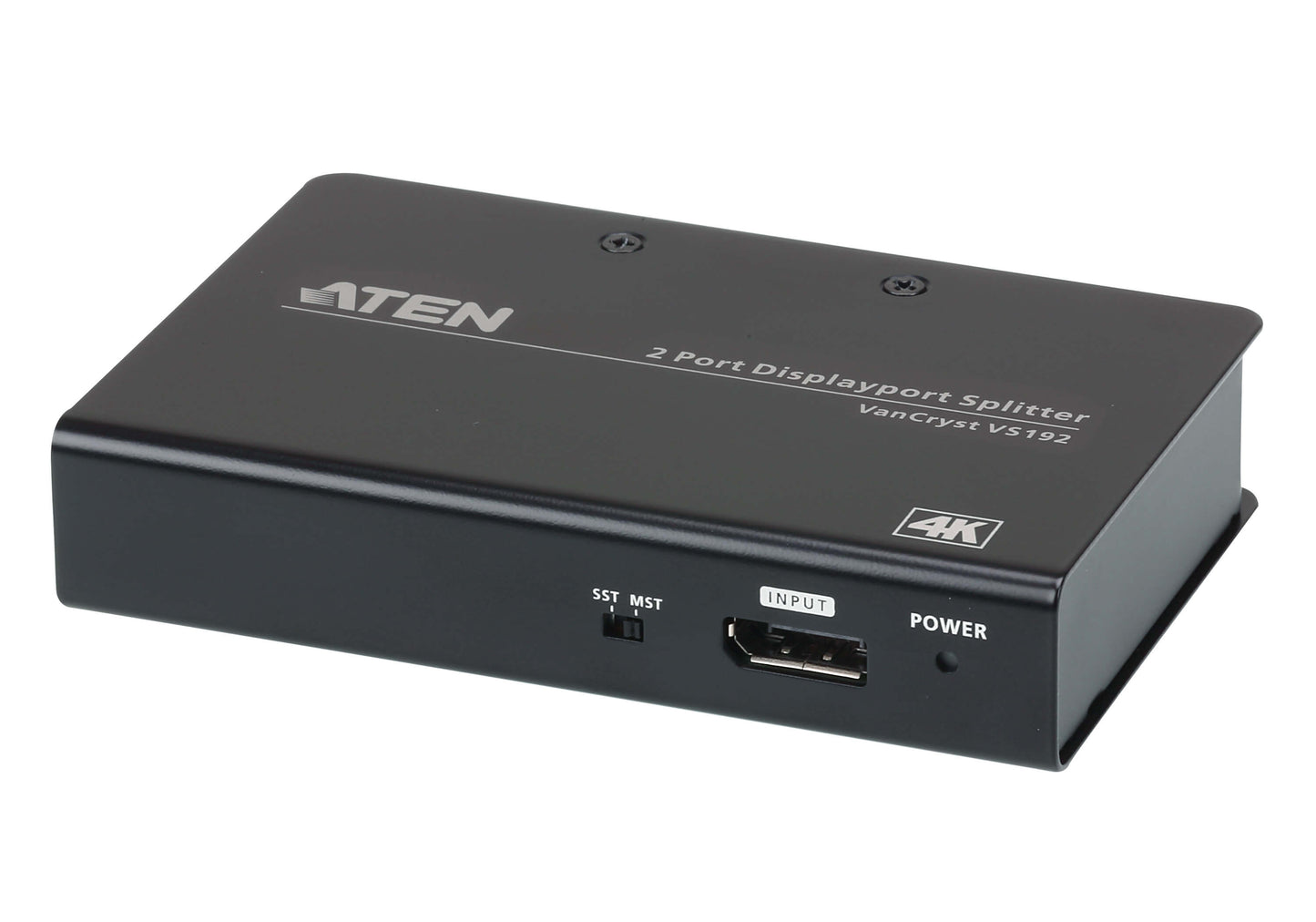 Aten Video Splitter 2 Port DisplayPort 4K Splitter, 4096x2160 / 3840x2160@60Hz, Supports Extend M...