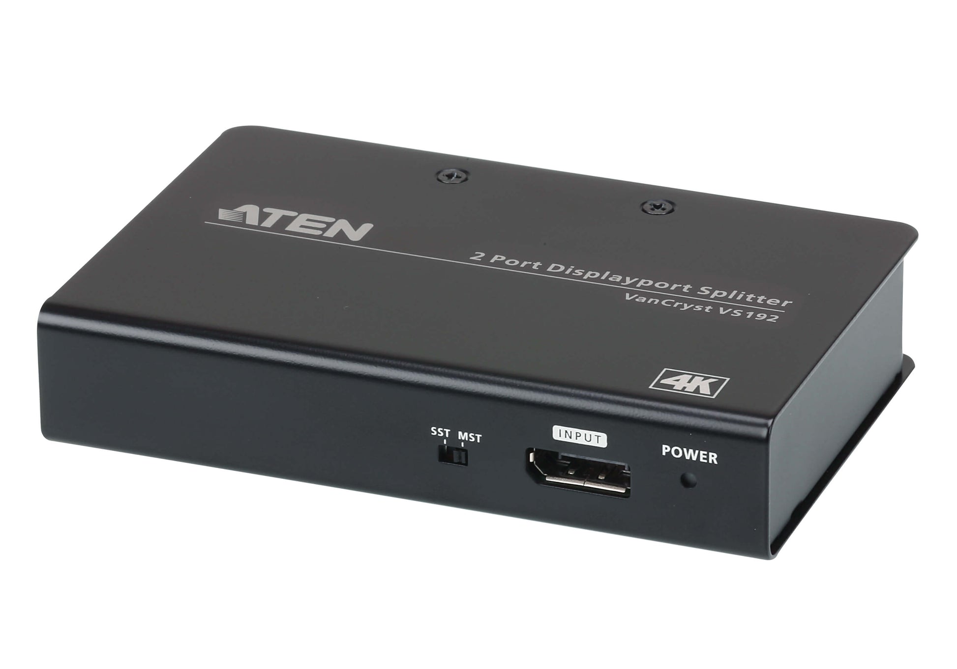 Aten Video Splitter 2 Port DisplayPort 4K Splitter, 4096x2160 / 3840x2160@60Hz, Supports Extend M...