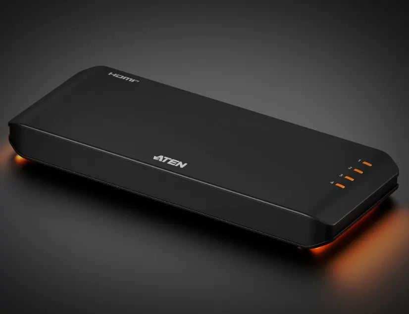 Aten Essential 4-Port True 4K HDMI Splitter, EDID Sync™, One HDMI source shares four True 4K disp...