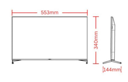 Chiq L24G5W 24" HD TV - LED TV - Image 5